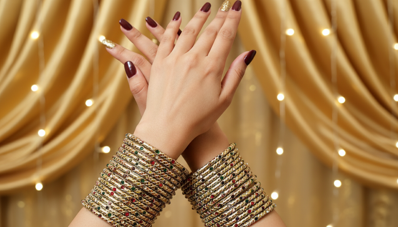 Multi-Tone Serpent Bangle Set  (A Desi-Glam Touch by MeherZar Jewelry)