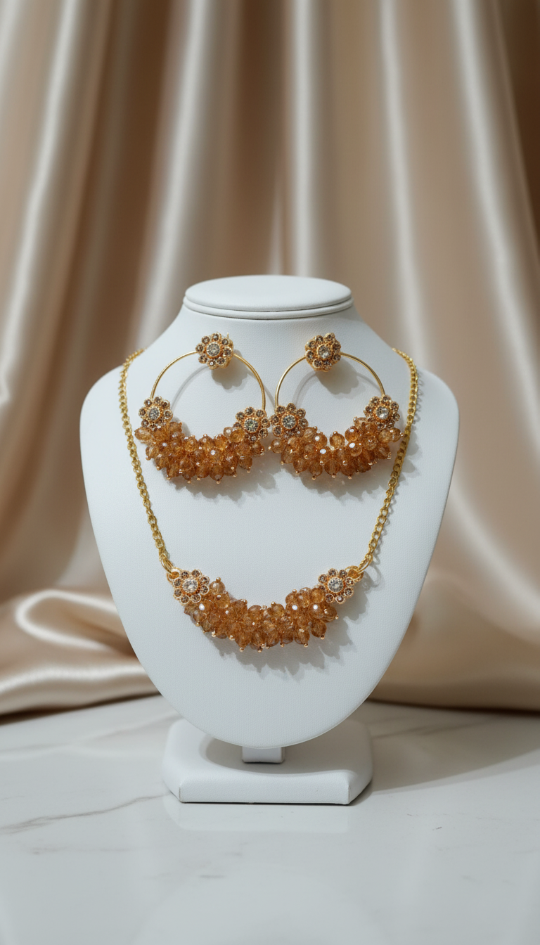 Bajra Chain Locket Set A Pakistani Inspired Masterpiece by OnlinePicksy