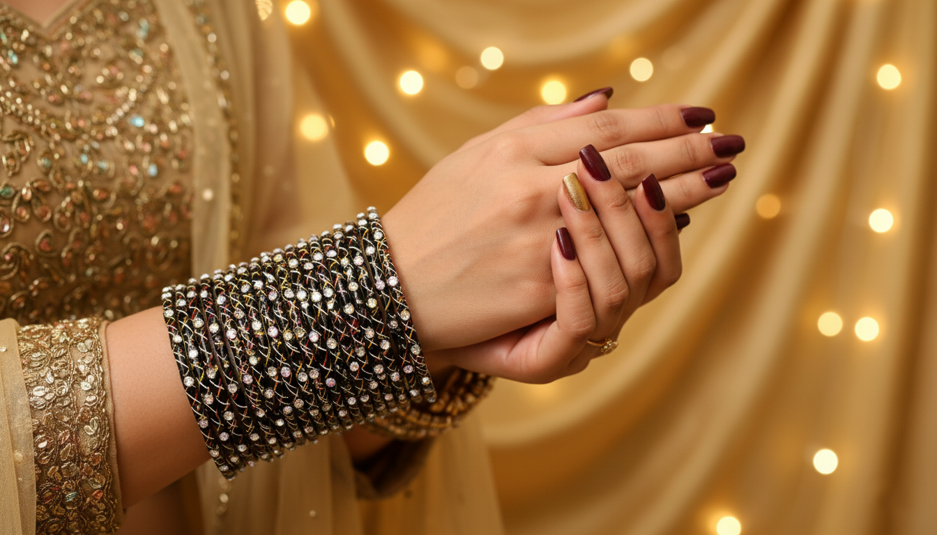 Multi-Tone Serpent Bangle Set  (A Desi-Glam Touch by MeherZar Jewelry)