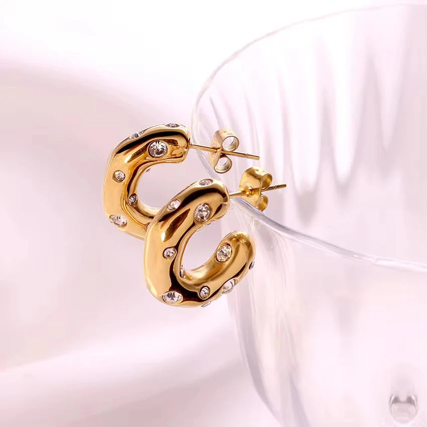 Stillness Classic Dot Earrings for Women