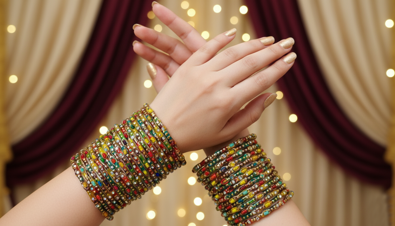 Multi-Tone Serpent Bangle Set  (A Desi-Glam Touch by MeherZar Jewelry)