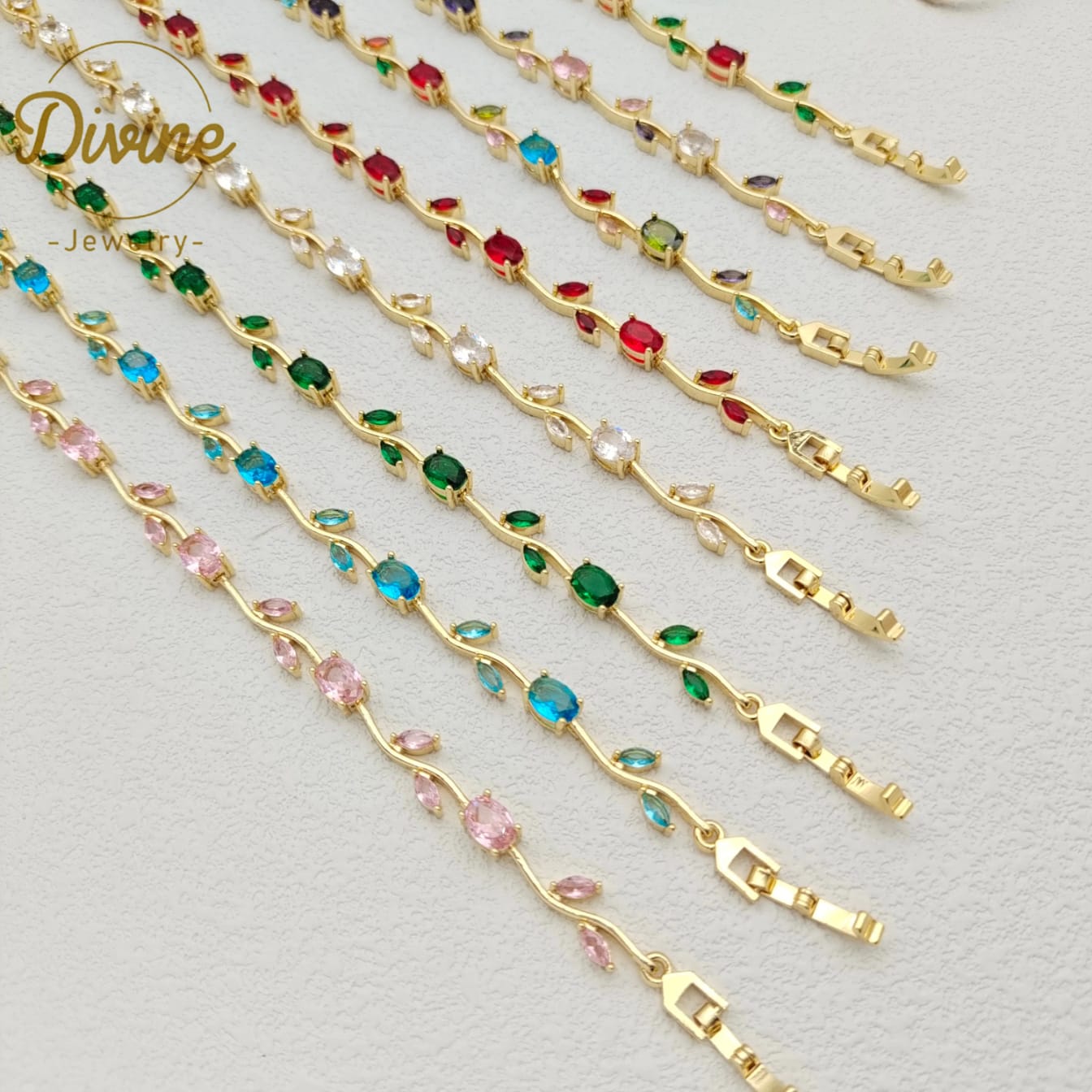 Celestia Charm Gold Plated Stainless Steel Bracelet for Women