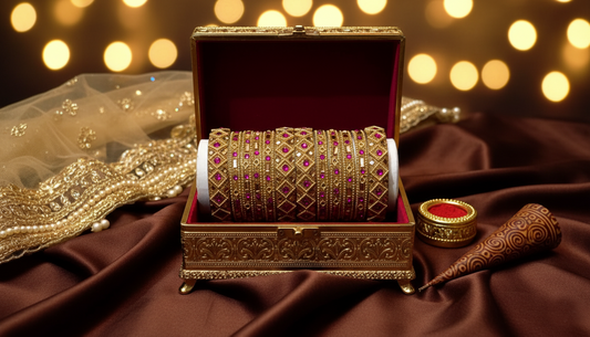 ✨ Fancy Bridal Kaara Set 6 Pieces | Shaadi & Mehndi Special Collection (Available in 8 Colors) ✨