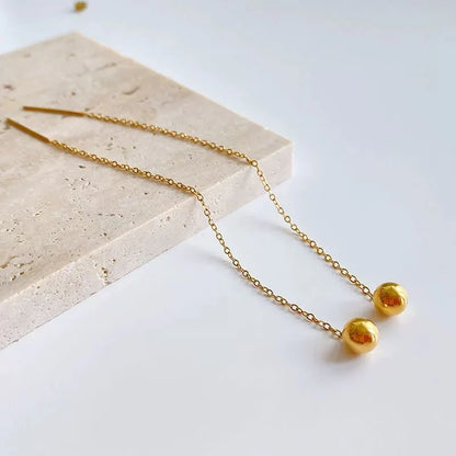 Stillness Ball Chain Earrings for Women