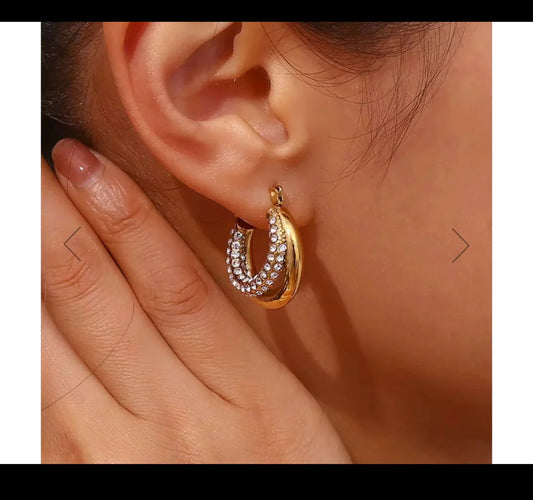 Stillness Luxury Shine Earrings for Women