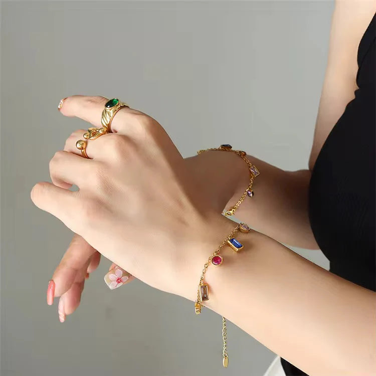 Stillness Multi-Layer Stainless Steel Bracelet for Women