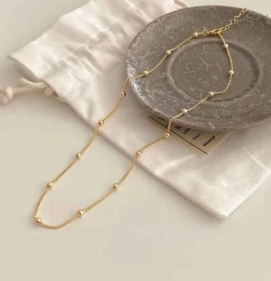Stillness Luxe Ball Choker Necklace for Women