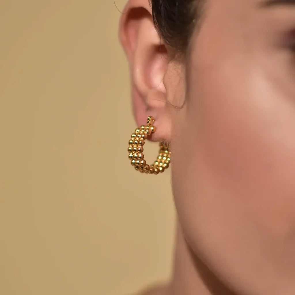 Stillness Mara Mini Ball Earrings for Women