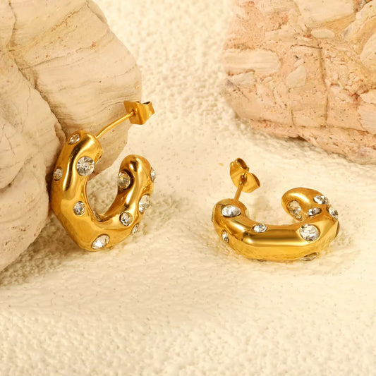 Stillness Classic Dot Earrings for Women