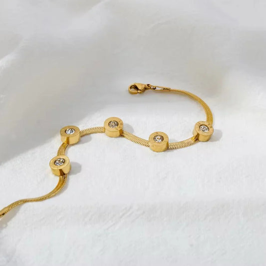 Stillness Five Stone Luxe Bracelet for Women