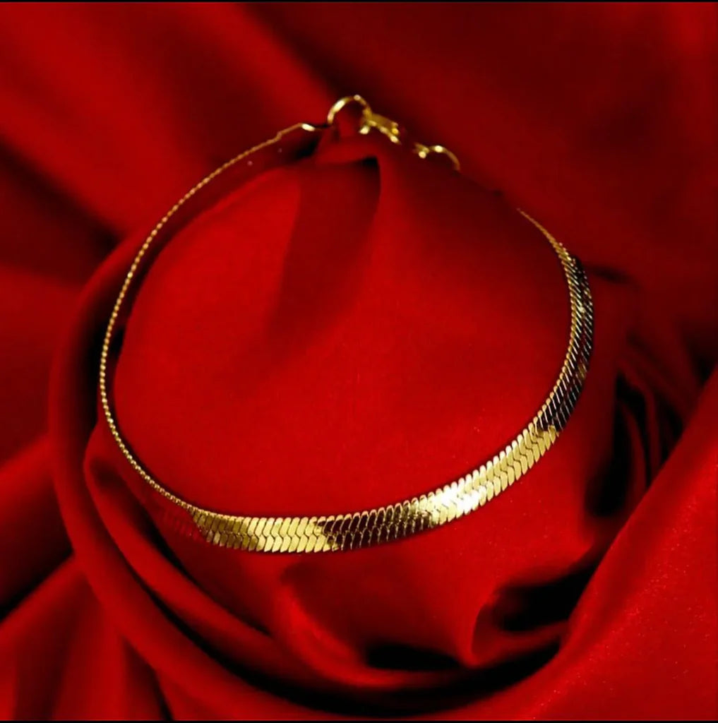 Stillness Snake Chain Anklet for Women