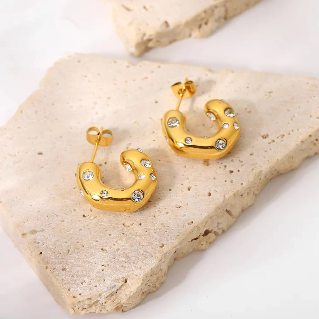 Stillness Classic Dot Earrings for Women