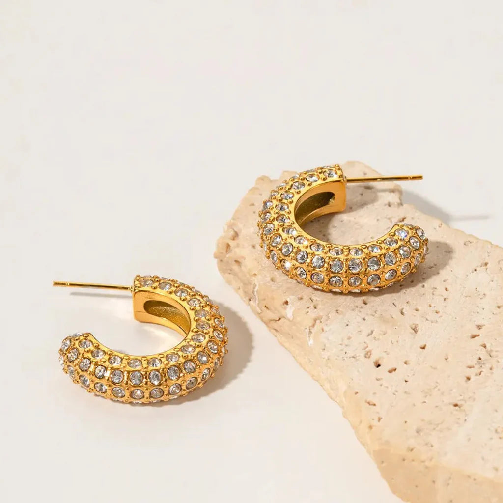 Stillness Signature C Earrings for Women