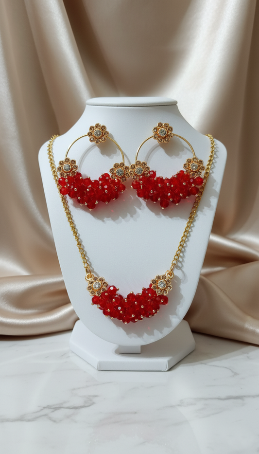 Bajra Chain Locket Set A Pakistani Inspired Masterpiece by OnlinePicksy