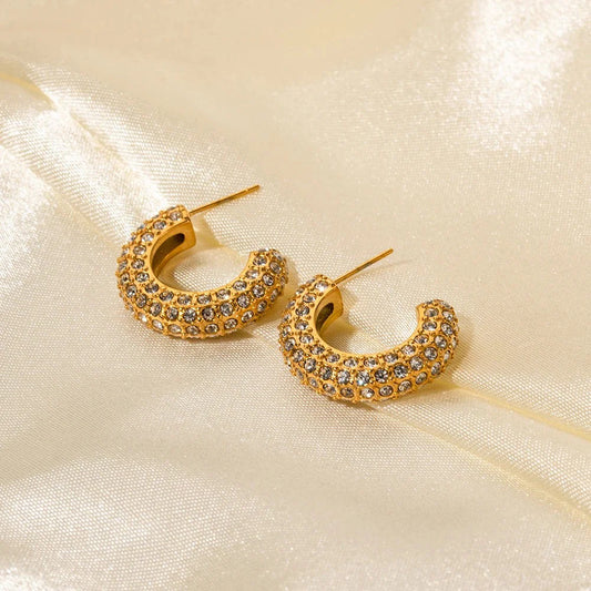 Stillness Signature C Earrings for Women