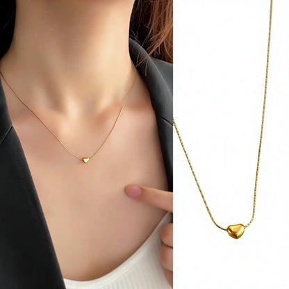 Stillness Heart Locket Chain