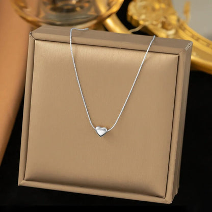 Stillness Heart Locket Chain