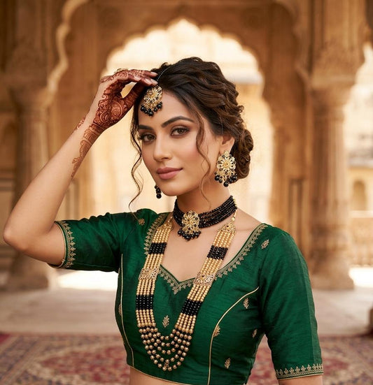 Stillness Floral Design Choker & amp Mala Set for Women