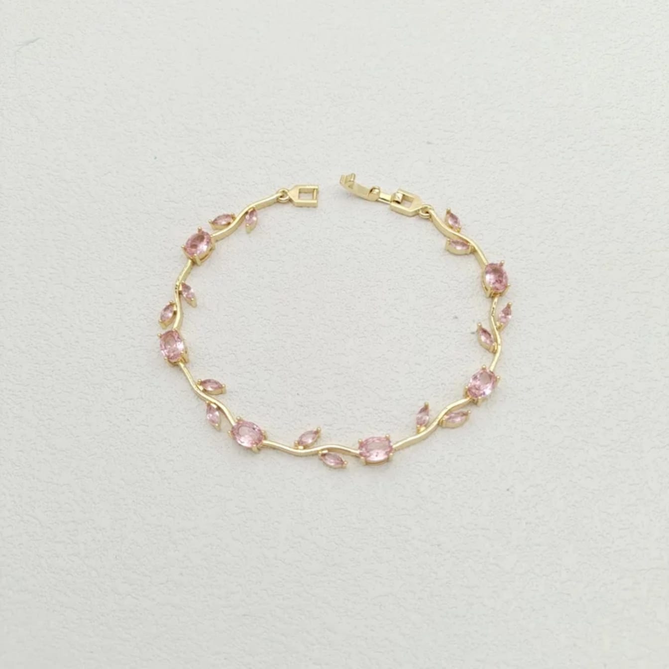 Celestia Charm Gold Plated Stainless Steel Bracelet for Women