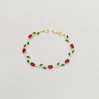 Celestia Charm Gold Plated Stainless Steel Bracelet for Women