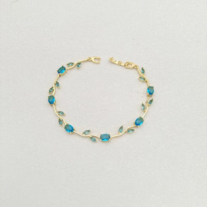 Celestia Charm Gold Plated Stainless Steel Bracelet for Women