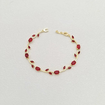 Celestia Charm Gold Plated Stainless Steel Bracelet for Women