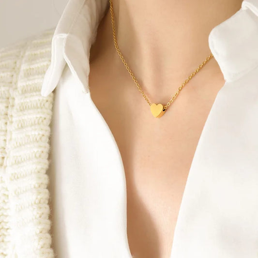 Étoile Heart Luxe Stainless Steel Chain for Women