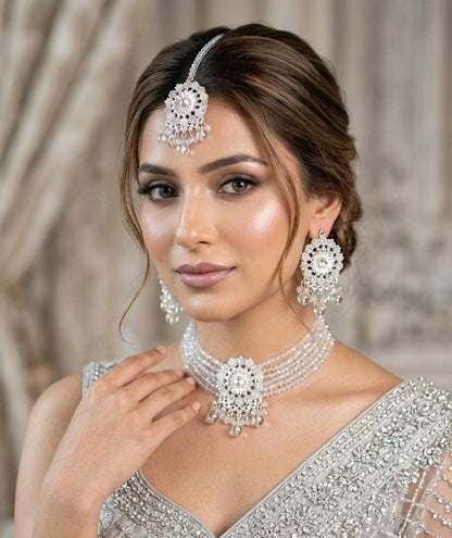 Bloom Petal Flower Choker Set for Women – Party Wear Collection