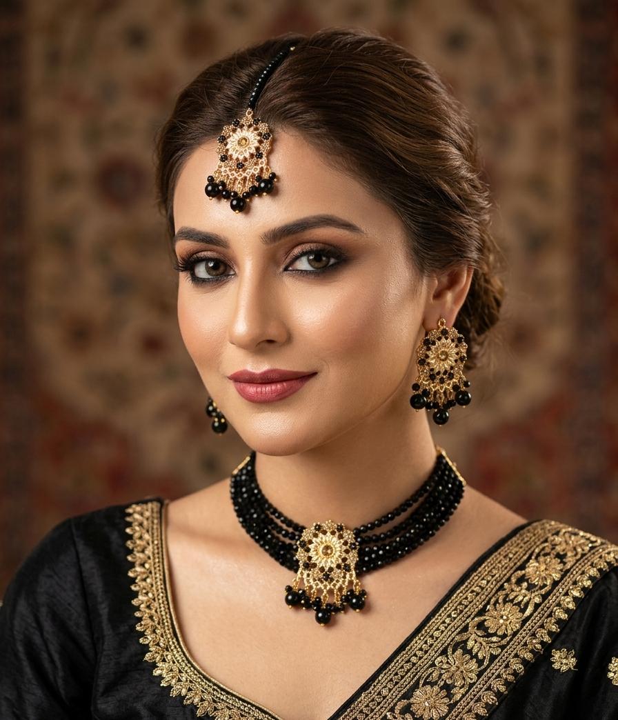 Bloom Petal Flower Choker Set for Women – Party Wear Collection