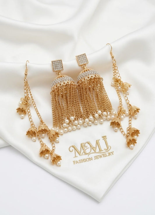 Royal Sahare Jhumki Earrings for Women – Fancy Party Wear Collection