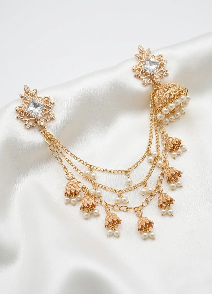 Royal Sahare Jhumki Earrings for Women – Fancy Party Wear Collection