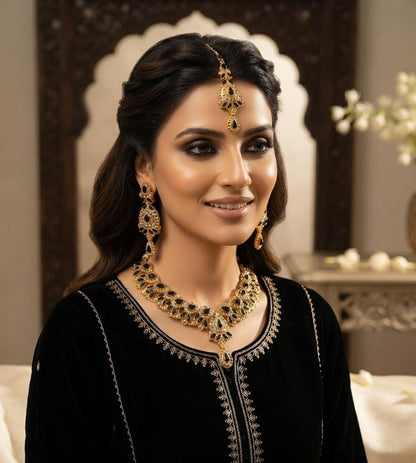Luminous Zircon Necklace Set for Women – New Arrival Collection
