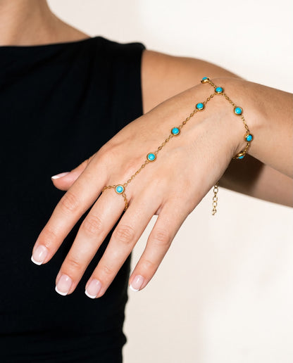 Luxe Stainless Steel Hand Chain for Women – 316L Collection