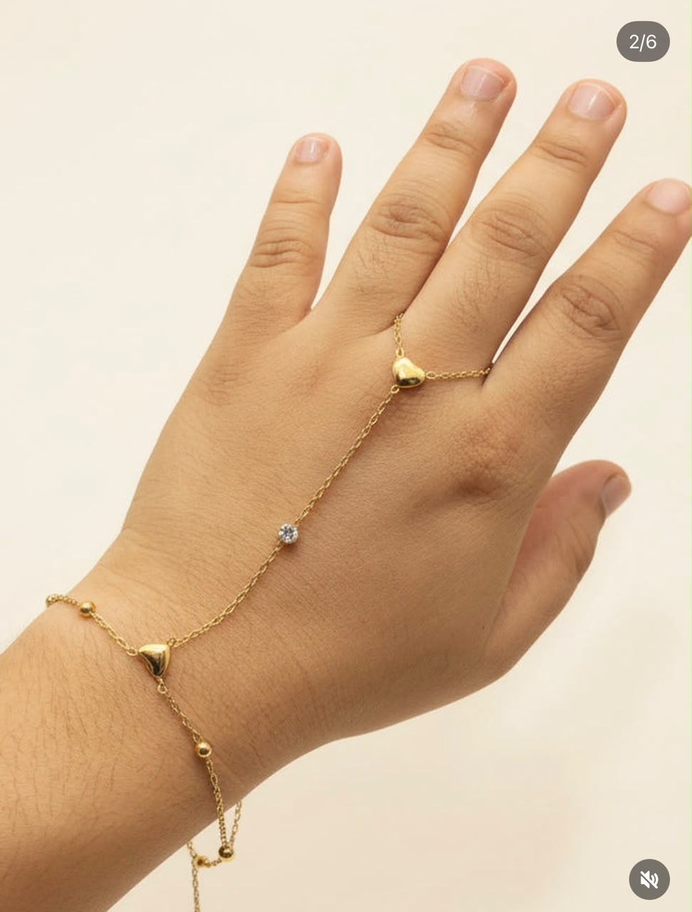 Sweetheart Luxury Hand Chain for Women – 316L Stainless Steel Collection
