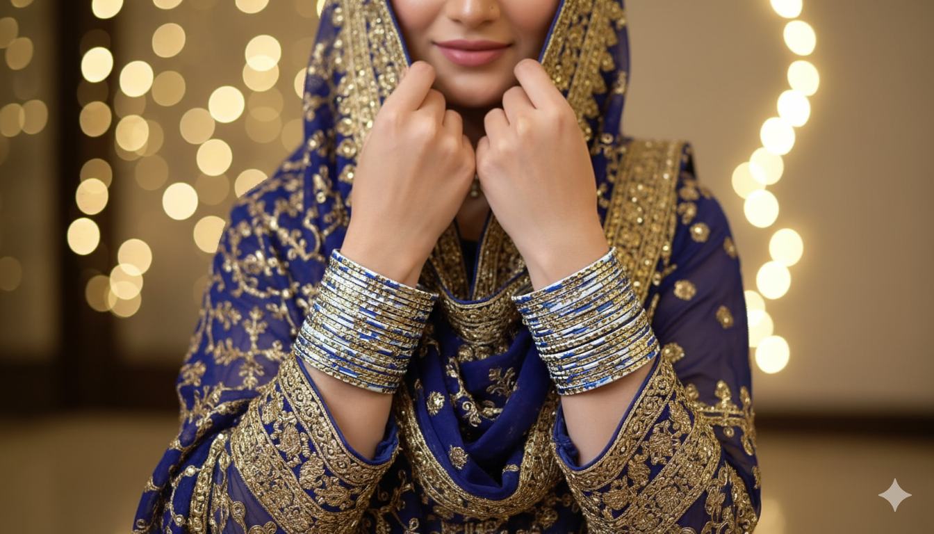 Jalwa Bridal Bangles Premium 2 Dozen Set in 6 Elegant Colors | MeherZar Jewelry