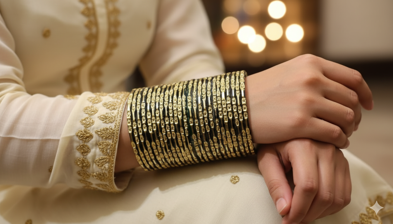 Jalwa Bridal Bangles Premium 2 Dozen Set in 6 Elegant Colors | MeherZar Jewelry