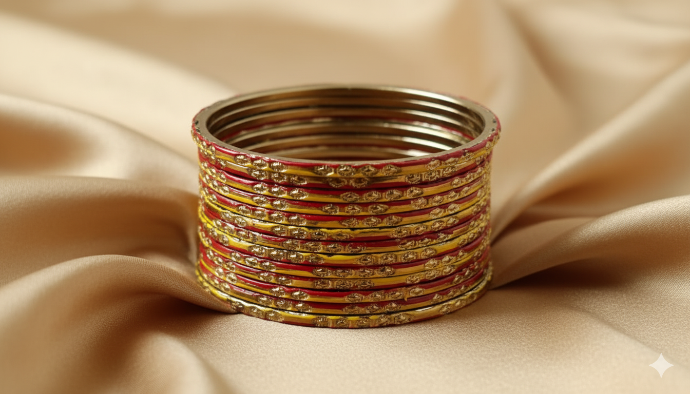 Jalwa Bridal Bangles Premium 2 Dozen Set in 6 Elegant Colors | MeherZar Jewelry